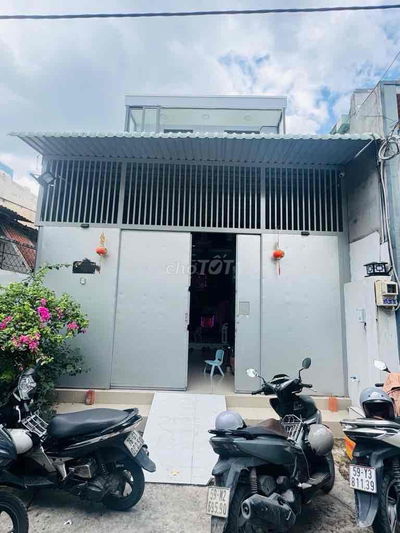 BƠ NHÀ PHỐ - NHÀ MỚI XÂY FULL NỘI THẤT – TÂN HÒA ĐÔNG - SỔ RIÊNG