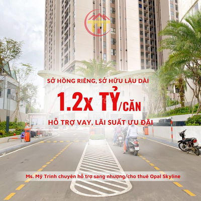 GIÁ TUYỆT CHỦNG TẠI HCM CHỈ 1.2x TỶ/CĂN. SỔ HỒNG RIÊNG SỞ HỮU LÂU DÀI