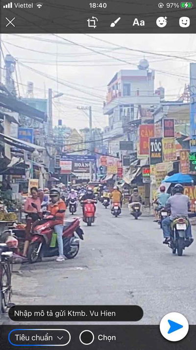 MẶT TIỀN KINH DOANH 2 MẶT TIỀN TRƯỚC  SAU ĐỐI DIỆN TRƯỜNG HỌC