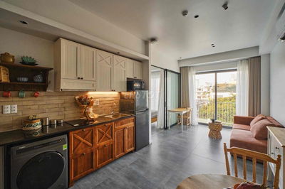🔥CHO THUÊ CHDV/CHUNG CƯ 60m2 1 PHÒNG NGỦ TÁCH BẾP BANCOL LỚN THANG MÁY