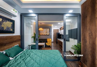 Căn Hộ Cao Caaso - Sang Trọng - Studio/1Pn gần Cv Lê Thị RIêng
