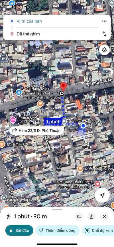Bán nhà hẻm 28 Phú Thuận DT 5x14m trệt 2 lầu giá 7ty950