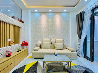 💥Nhà góc đẹp 62m² Đinh Bộ Lĩnh, 1 trệt 2 lầu ST, hẻm ôtô, sổ riêng💥