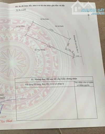 Bán đất tặng nhà tại mặt đường Hồ Sen, giá chỉ tính theo giá đất