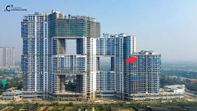 Bán Căn Mezza( Duplex) 110m2, 3PN, 2WC tòa Sky Forest,Ecopark Văn Giang, Hưng Yên, 7,395 tỷ