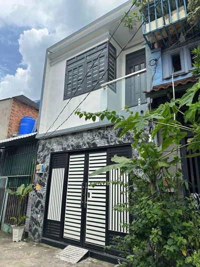 Nhà đẹp 4*10m 2PN hẻm thông 4m ô tô 1/ ngắn Đường 1A Vĩnh Lộc B