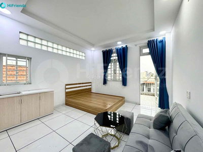 Studio có ban công lớn đầy đủ nội thất ngay Tây Hoà,Phước Long A