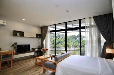Thuê căn hộ ban công ngay bờ kè Trường Sa, Dakao, Cầu thị nghè
