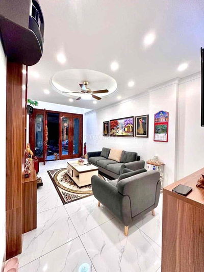 Mặt ngõ Hoàng Mai, 30m ô tô, nhà mới ở ngay, full tiện ích, 39m*5T 6.9