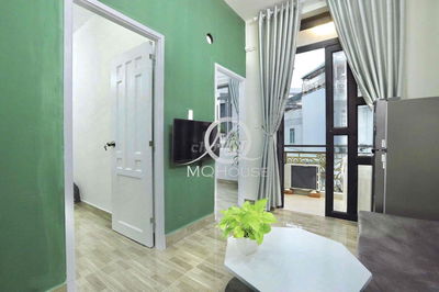 CĂN HỘ 2 PHÒNG NGỦ BANCOL FULL NỘI THẤT Ở HẬU GIANG TÂN BÌNH SÂN BAY