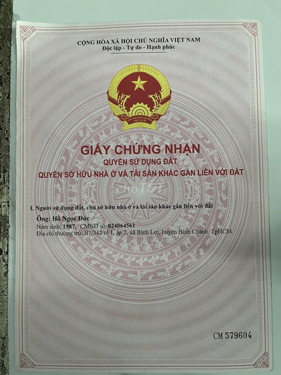 CHÍNH CHỦ -  BÁN ĐẤT NGAY KÊNH 8 VƯỜN THƠM- 1021M2- SỔ RIÊNG