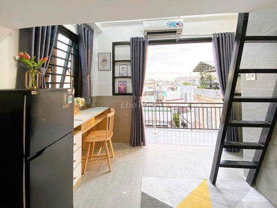 Cho Thuê Duplex(gác) Bancon Máy Giặt Riêng Sạch Mới Gần Chợ Bà Chiểu