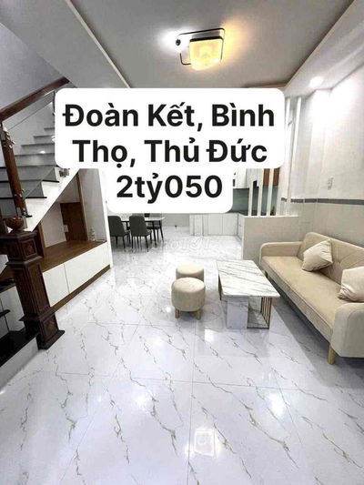 ⚡️ GIÁ SỐC! Nhà ở đườg Đoàn Kết, Thủ Đức – Sổ Hồng Riêng! 💥