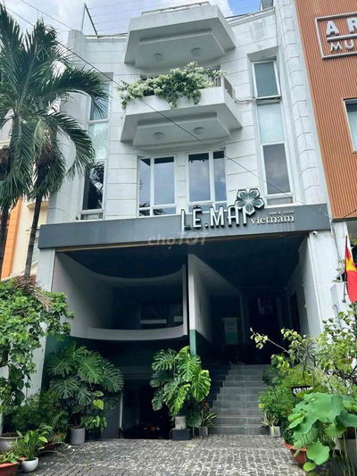 Cho thuê toà nhà hầm trệt 3 lầu hẻm xe hơi Hồ Văn Huê 60tr