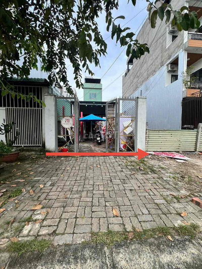 Bán đất tặng nhà đường 7,5m Trần Quang Long 3p ra bãi tắm