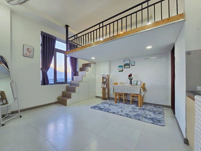 Cho thuê căn hộ Gác Views Kính - Full nội thất. Ngay Ba Vân - Âu Cơ