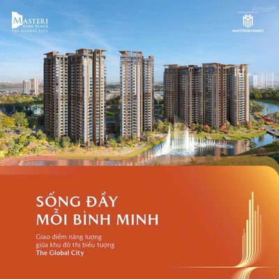 NHẬN BOOKING CĂN HỘ MASTERI PARK PLACE  THE GLOBAL CITY