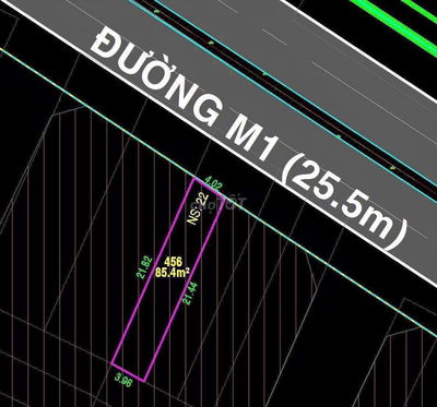 MẶT TIỀN KINH DOANH Đ.18(M1) - 4X22M - ĐƯỜNG RỘNG 35M - 8 TỶ 580TR TL