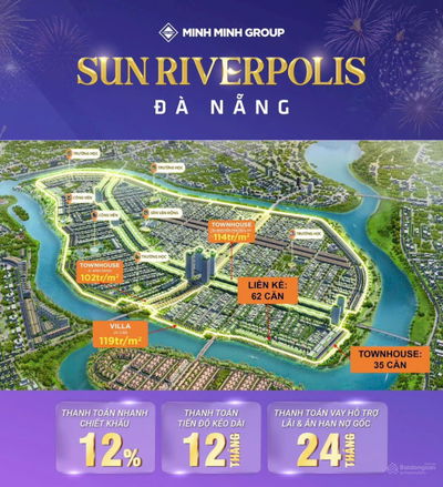 Chủ đầu tư SunGroup mở bán SUN RIVERPOLIS ĐÀ NẴNG