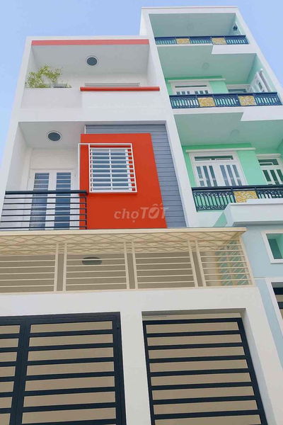Nhà 3 Tầng, Bình Long, 4x14M, 56M2, 3 Phòng, hẻm XE HƠI, KDC dân trí