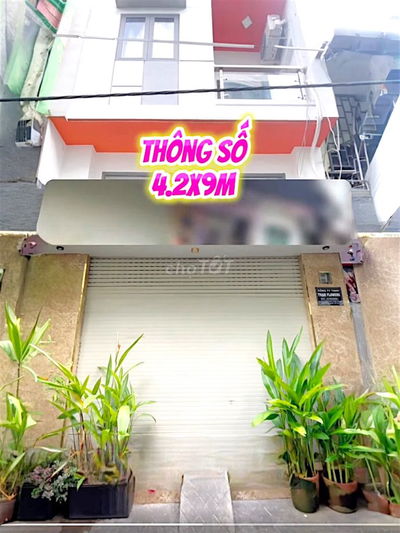 LÊ HỒNG PHONG P1Q10–4TẦNG MỚI BỀ THẾ–XE HƠI THÔNG–VÒNG XOAY LÝ THÁI TỔ