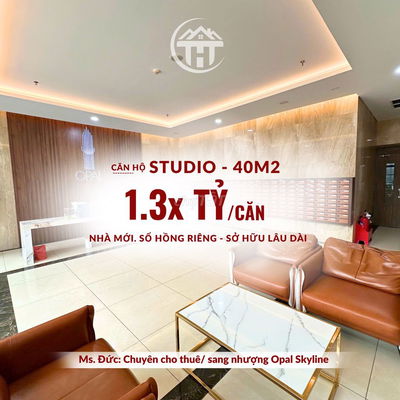 Bán căn Studio nhà mới, view hồ bơi, hướng Đông Nam. Sổ hồng riêng