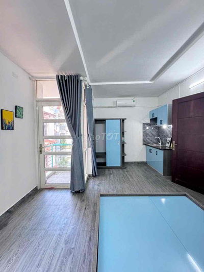 🔥STUDIO BAN CÔNG - ĐẦY ĐỦ NỘI THẤT - NGAY SÂN BAY - LẦU 2