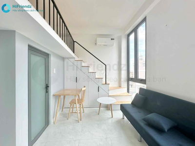 Cho thuê căn hộ dịch vụ ban công 28m2 man thiện, ngã tư thủ Đức giá rẻ