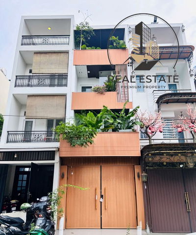 NHÀ ĐƯỜNG HỒNG HÀ DIỆN TÍCH: 4X20M TRỆT 3 LẦU CHO THUÊ