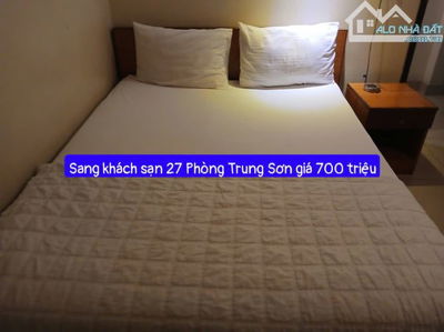 Sang nhượng KS 27 Phòng Khu Trung Sơn chỉ 700 triệu