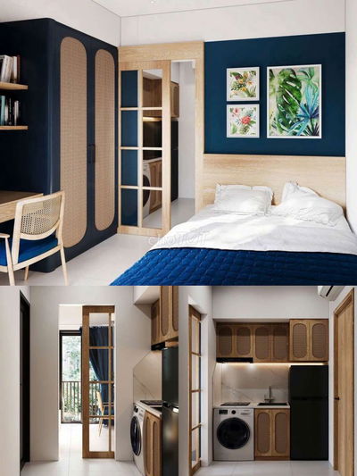 🌈🌈CĂN HỘ Bình Thạnh 1PN-TÁCH BẾP_FUL NT CAO CẤP_THANG MÁY_ có TLượng