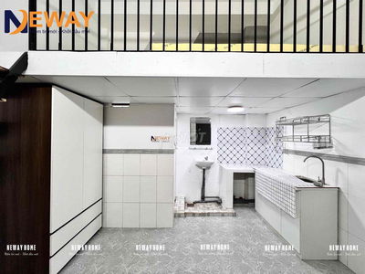 PHÒNG THOÁNG MÁT GÁC CAO NỘI THẤT MỚI TINH NGAY AEON TÂN PHÚ