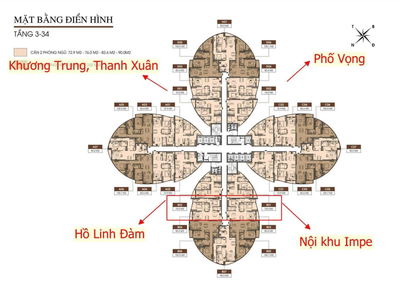 BÁN 2 CĂN ĐỘC QUYỀN SÀN, 82,6M2 : 2PN ĐẸP NHẤT DỰ ÁN, GIÁ ĐỢT 1 + FULL CHIẾT KHẤU 10.5%