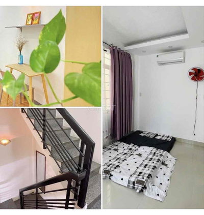 NHÀ MỚI,N. THẤT, 1 TRỆT 1 LẦU 1 LỬNG,SÂN THƯỢNG ở gd 2-3ng OK