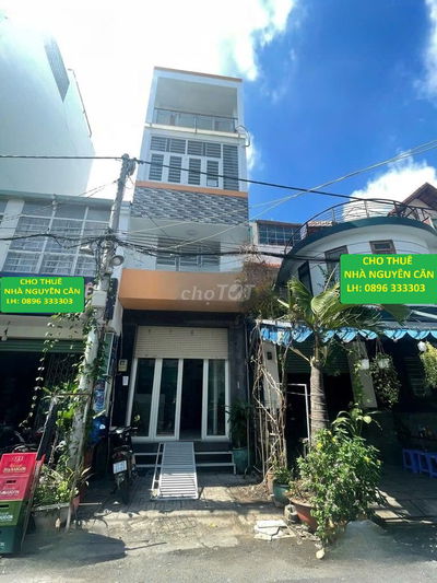 Nhà Hẻm kinh Doanh xe tải né nhau Phạm Văn Bạch 3 Lầu nhà đẹp