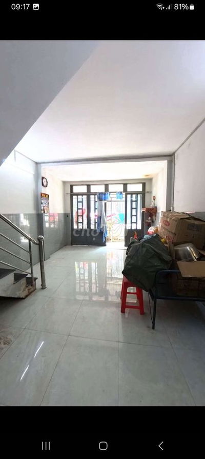 BÁN NHÀ QUẬN 8 – ĐƯỜNG PHẠM THẾ HIỂN - dt 4,1 X 9
