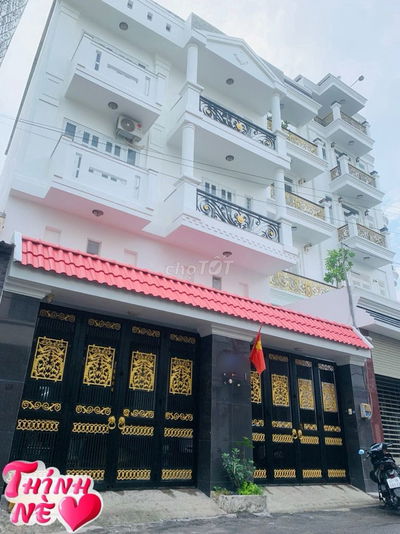 Biệt Thự Hương Lộ 2, 160m2, 4 Tầng, 8x20m,10PN,đường nhựa ÔTÔ 8m thông