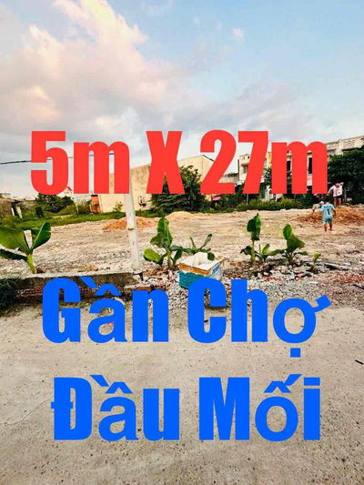 🌹ĐẤT 5m X 27m-Ấp 3 XTT- Gần Chợ ĐẦU MỐI-NS-Hóc Môn