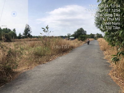Bán đất 4134m2 có 160m MT nhựa nhánh Hội Bài-Châu Pha,Tóc Tiên, Phú Mỹ