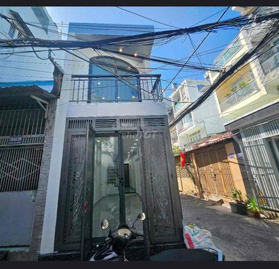 Cho thuê nhà hẻm thông kinh doan buôn bán Bùi Quang Là 3 x10 trệt lầu