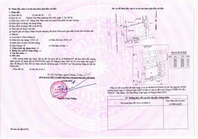Bán nhà 3 mặt tiền đường Huỳnh Tấn Phát, Q7 - sổ hồng hoàn công đầy đủ