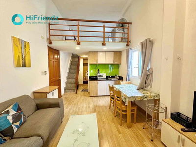 Căn Hộ Duplex Gác Rộng 50m2 Full Nội Thất Bến Vân Đông Quận 4