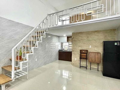 Cho Thuê Căn Hộ Dupelx Gác Cao Mặt Tiền Đường HTP gần Phú Mỹ Hưng