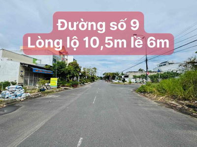 Nền đẹp kế góc đường số 9 KDC Văn Hoá Tây Đô