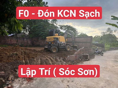 2. 3x tỷ Lô F0 full thổ cư 100m Lập Trí mt 7m ngay gần cổng KCN Sạch