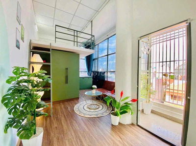 🆙🔝Cho thuê duplex bancol, toà nhà thang máy, gần trường UTH, Hutech