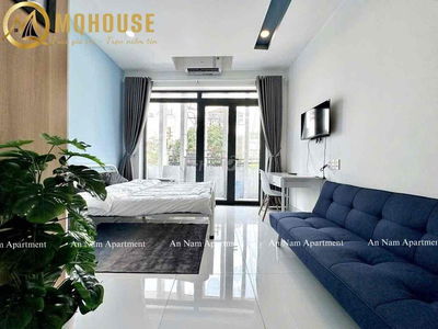 Căn Hộ Ban Công-Full nội thất ngay khu Phan Xích Long,Phú Nhuận,giápQ1