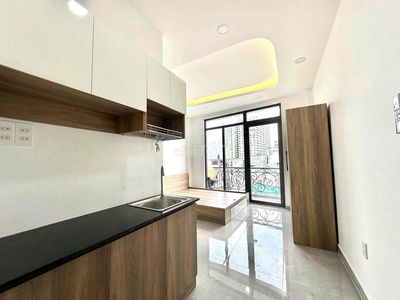 Khai Trương Căn Hộ Mới Có Bancon Nơ Trang Long Gần Chợ Bà Chiểu