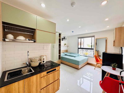 Căn Hộ Mới Xây Máy Giặt Riêng Ngay Hồ Con Rùa - CV Lê Văn Tám