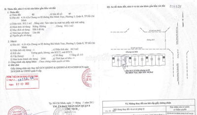 Kẹt tiền bán gấp chung cư 1PN, 1,4 tỷ, 44,3m2 tại Bùi Minh Trực SHR